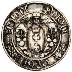 10 Pfennig Obverse Trial, Silver