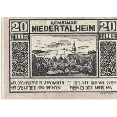 20 Heller Niedertalheim