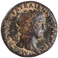 Dupondius - Trajan TR POT COS III P P S C, Abundantia