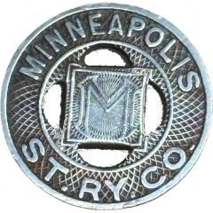 1 Fare - St. Ry. Co. Minneapolis, Minnesota
