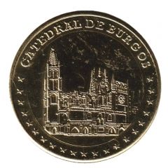 Medal - Burgos golden color