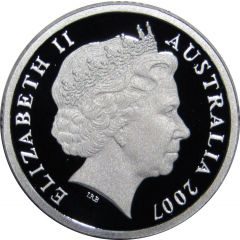 2 Dollars - Elizabeth II 4th portrait - Silver Proof