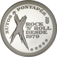 5 Euro Xutos & Pontapés, silver