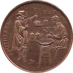 1 Hirsch-Thaler - Hirsch Apotheke Osnabruck