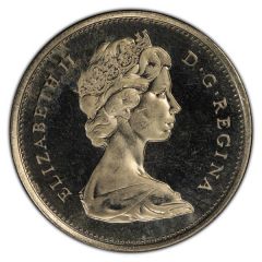 25 Cents - Elizabeth II Centennial Nickel Trial Strike