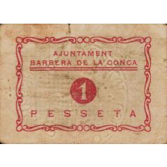 1 Peseta Barberà de la Conca