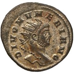 Antoninianus - Numerian Posthumous, CONSECRATIO