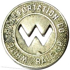 1 Fare - White Transportation Co. Raleigh, North Carolina