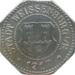 10 Pfennig - Weissenburg, Elsass