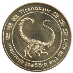 Medal - Titanosaur The Natural History Museum - London