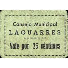 25 Céntimos Laguarres