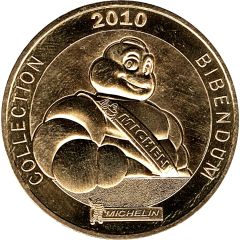 Monnaie de Paris Tourist Token - Michelin Collection bibendum - 2010