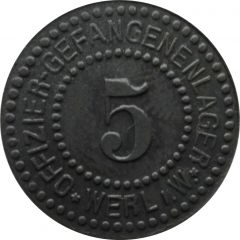 5 Pfennig - Werl Offizier Gefangenenlager