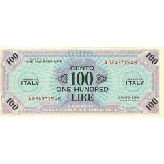 100 Lire Allied Military Currency