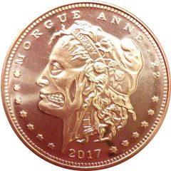 1 Ounce Copper 2 Zombucks - Morgue Anne