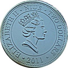 2 Dollars - Elizabeth II Lifetime of Service