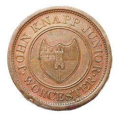 1 Penny Worcestershire - Worcester / J. Knapp Jnr