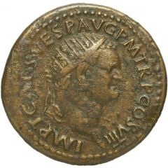 Dupondius - Titus PAX AVGVST S C, Pax