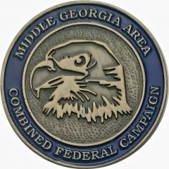 Challenge Coin - Middle Georgia Combined Federal Campaign