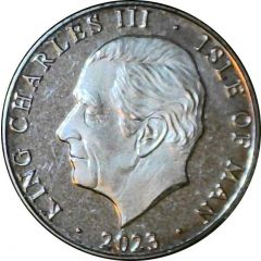 5 Pence - Charles III Manx shearwater