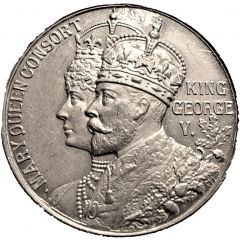 Medal - George and Mary Coronation at Westminster