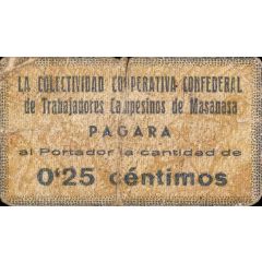 25 Céntimos Masanasa
