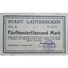 500 000 Mark Lauterecken