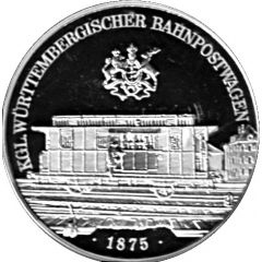 Token - Deutsche Post Bahnpostwagen