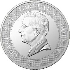 5 Dollars - Charles III Crocodile