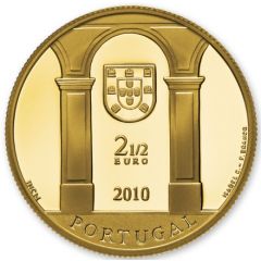 2 1/2 Euros Palace Square, Lisbon, Gold