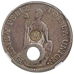 8 Reales Type I Countermark