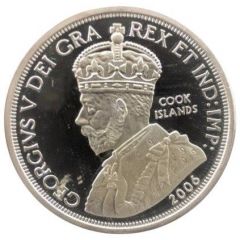 1 Dollar - Elizabeth II George V Dollar