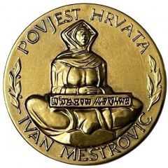 Medal - History of Croats gold