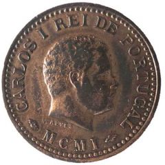 1/8 Tanga - Carlos I Lisboa mint
