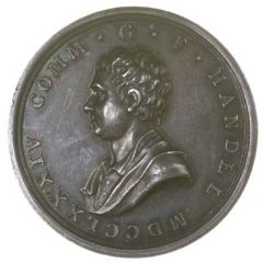 Medalet - George III George Handel