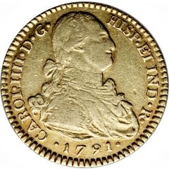 2 Escudos - Carlos IV