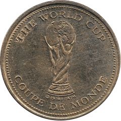 Official Licensed Medallion - France 98 World Cup The World Cup