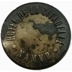 1 Franc - Hôtel de la Citadelle Namur