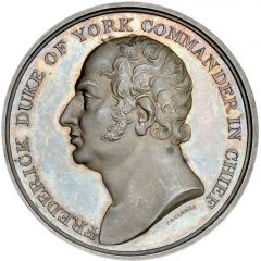 Medal - George IV Death of Prince Frederick, B.R. Faulkner, silver