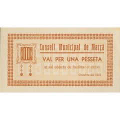 1 Peseta Marçà