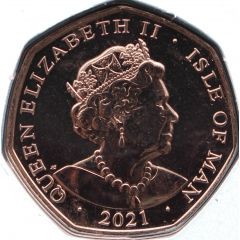 50 Pence - Elizabeth II The White Queen