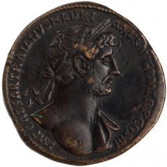 Sestertius - Hadrian RELIQVA VETERA HS NOVIES MILL ABOLITA S C