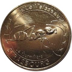 Monnaie de Paris Tourist Token - Strasbourg Le Vaisseau - La fourmilière