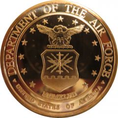 1 oz Copper Department of the Air Force