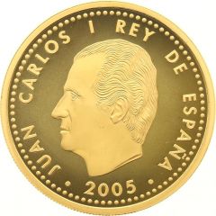 200 Euros - Juan Carlos I 60th Anniversary of Peace and Fredom in Europe