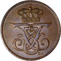 2 Øre - Frederik VIII