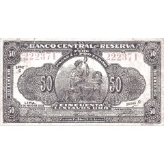 50 Centavos Oro