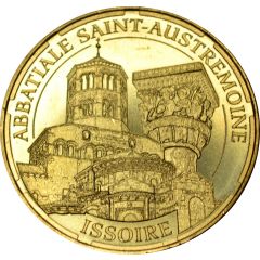 jeton touristique monnaie de paris ABBATIALE SAINT AUSTROMOINE