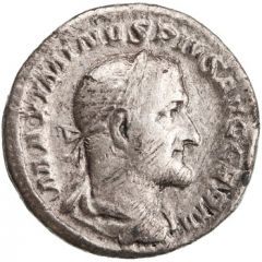 Denarius - Maximinus Thrax P M TR P II COS P P