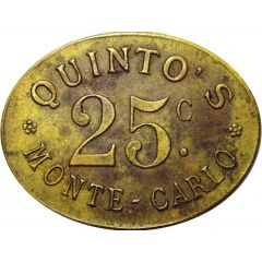 25 centimes - Quinto`s Monte-Carlo
